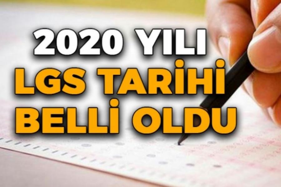 2020 YILI LGS TARİHİ BELLİ OLDU
