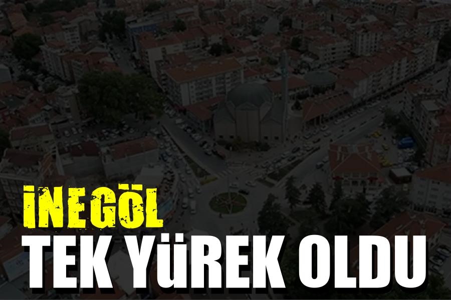 İNEGÖL, İNEGÖLSPOR İÇİN TEK YÜREK OLDU