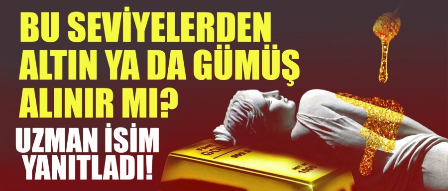 BU SEVİYELERDEN ALTIN YA DA GÜMÜŞ ALINIR MI?