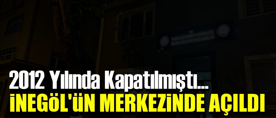 MERKEZ KARAKOL HİZMETE AÇILDI