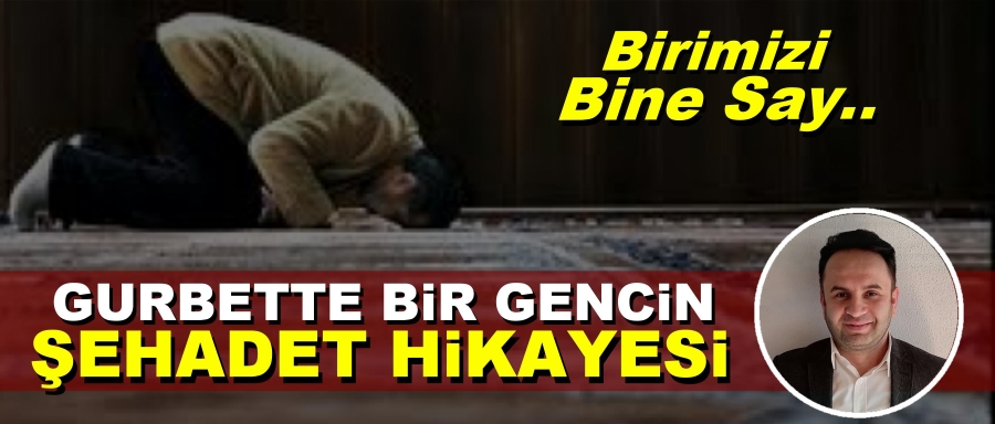 BİRİMİZİ BİNE SAY!