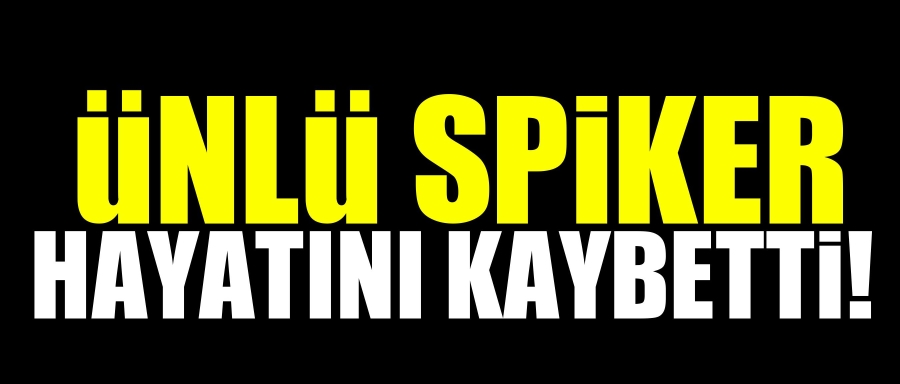 ÜNLÜ SPOR SPİKERİ FİKRET ENGİN HAYATINI KAYBETTİ