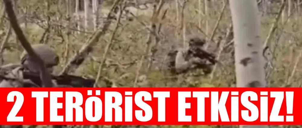 2 TERÖRİST ETKİSİZ HALE GETİRİLDİ!
