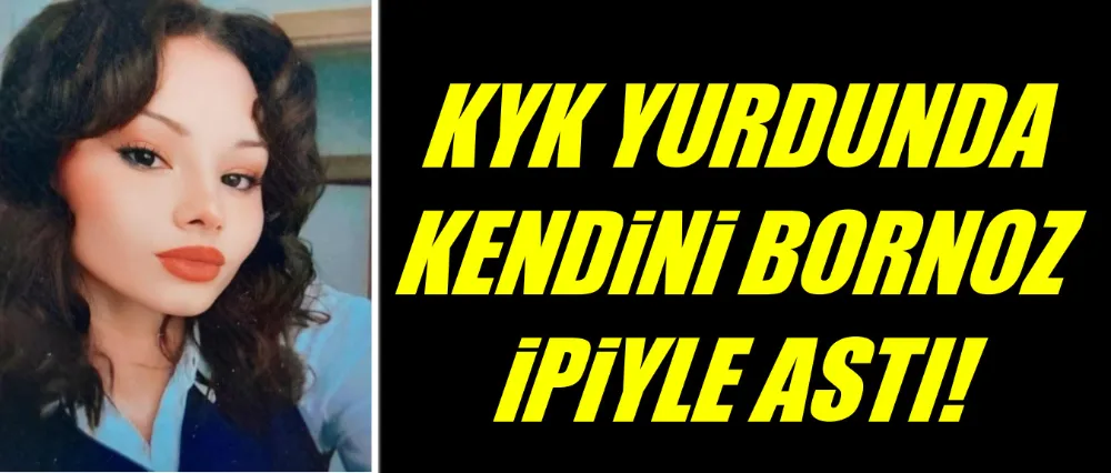Genç üniversiteli kızın korkunç intiharı!