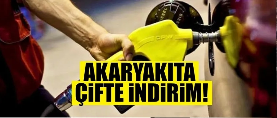 Önce mazota sonra benzine indirim..