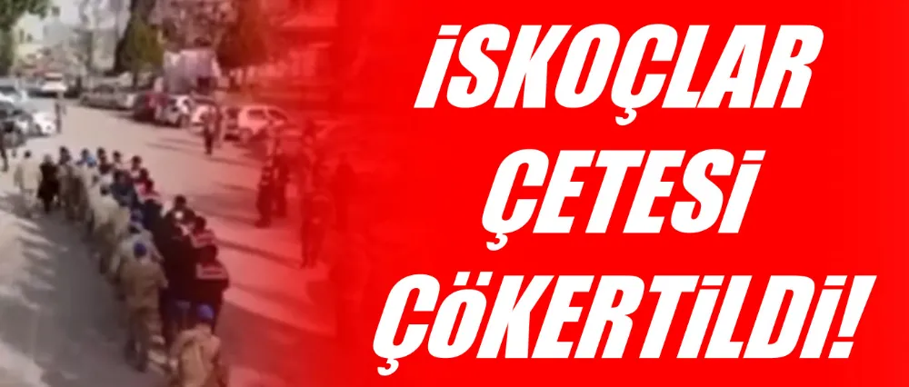 İskoçlar Çetesi çökertildi!