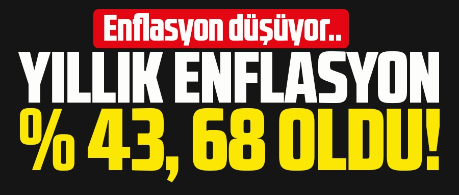 TÜİK nisan ayı enflasyonunu açıkladı