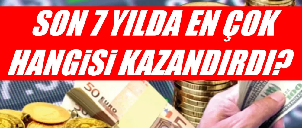 Altın ve konut dikkat çekti!