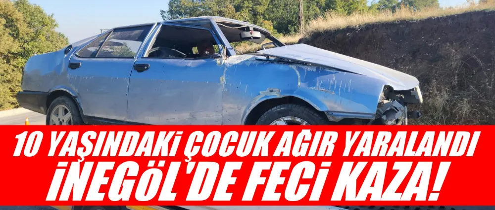 10 YAŞINDAKİ ÇOCUK AĞIR YARALANDI!