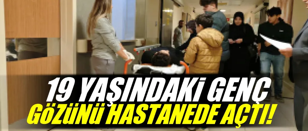 Genç motosiklet sürücüsü ölümden döndü!