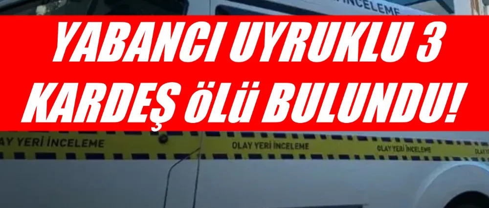 Evde ölü bulundular!