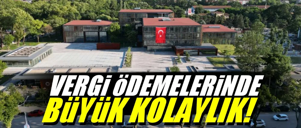 İnegöl Belediyesinde vergi ödemelerinde büyük kolaylık