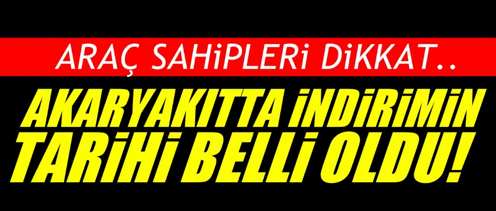 Benzine indirim geliyor! Tarih belli oldu