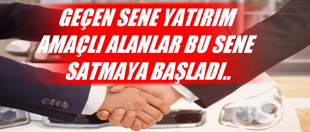 Araç satışlarında dikkat çeken veriler!