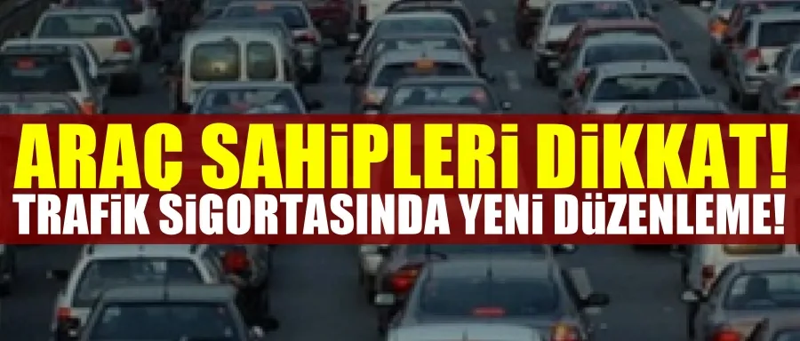 Trafik sigortasında yeni dönem başlıyor