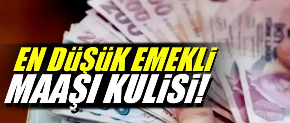 En düşük emekli maaşı için rakam verdiler..