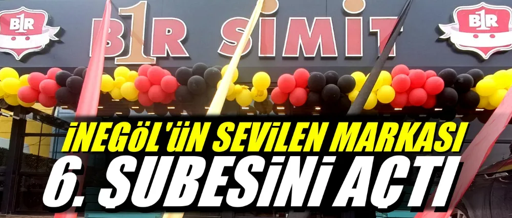 Bir Simit Cafe 6. Şubesini OSB 1. Cadde