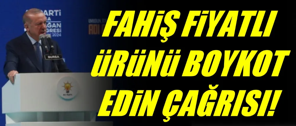 Fahiş fiyatlı ürünü boykot edin çağrısı!