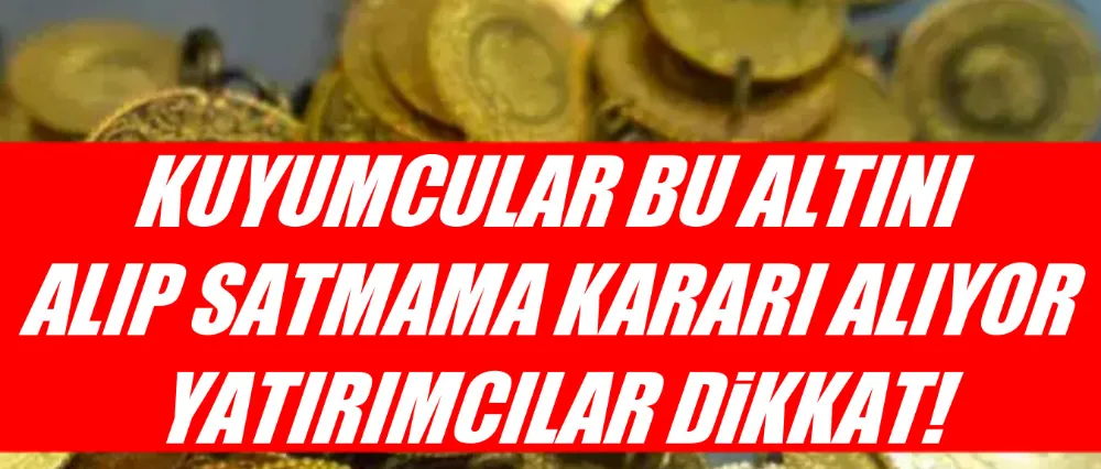 Kesme altın adı altında dolandırıcılık..