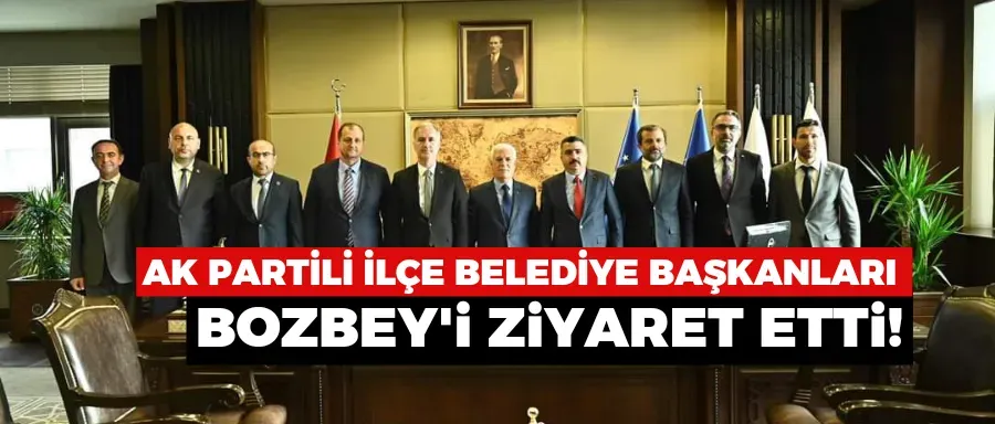 Ak Partili başkanlardan Bozbey