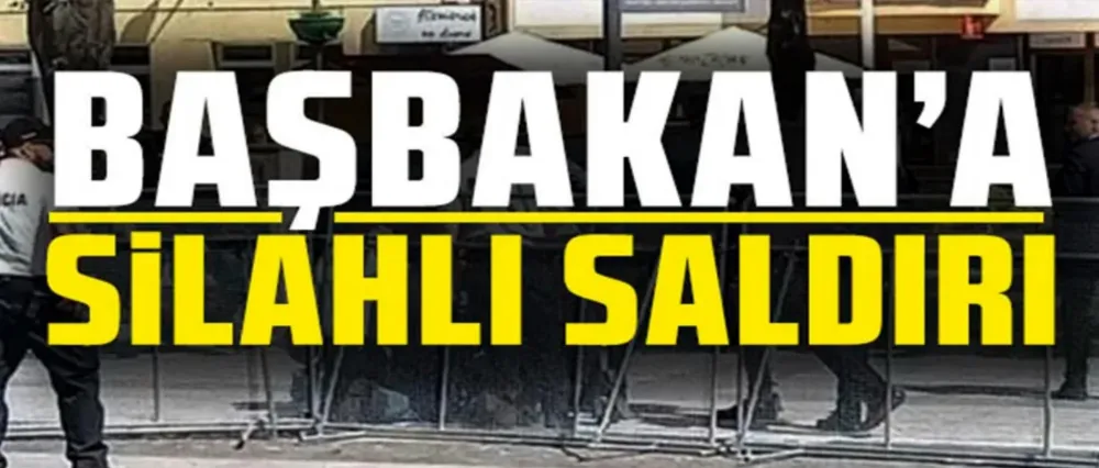 O ülkenin başbakanına silahlı saldırı