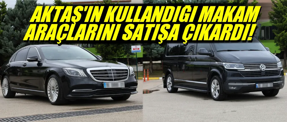 Bozbey makam araçlarını satışa çıkardı!