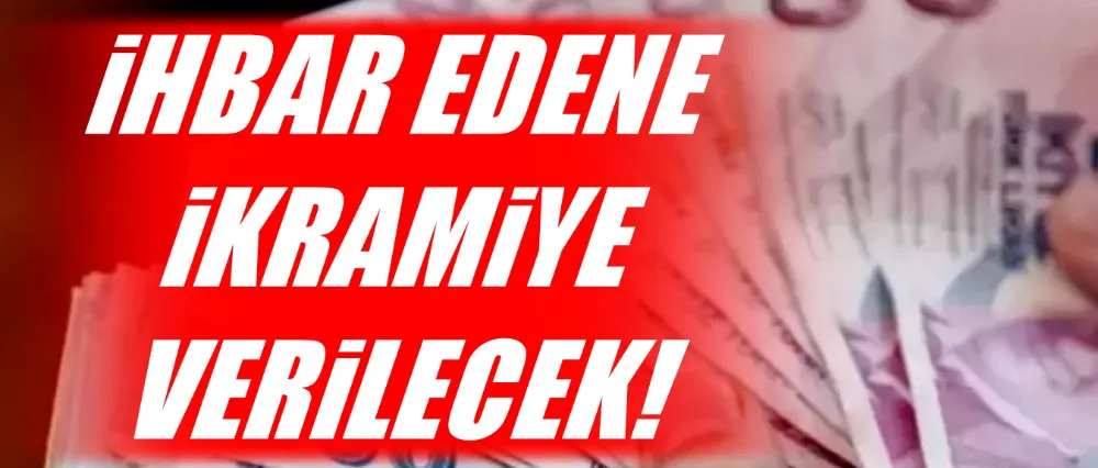 İhbar edene paranın yüzde 10