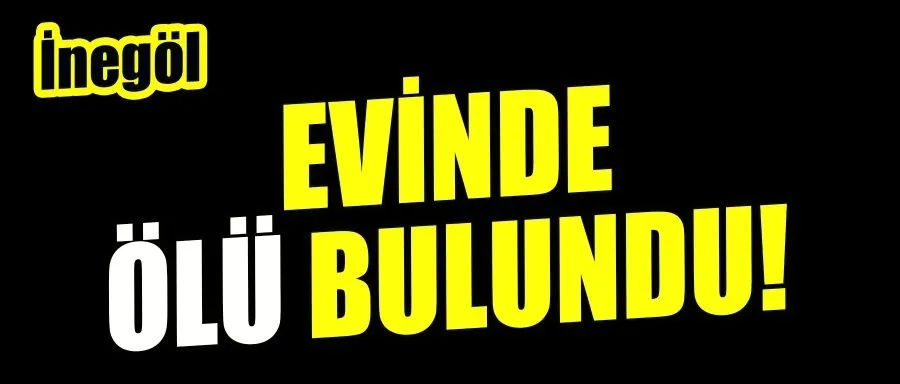 Yaşlı adam ölü bulundu!