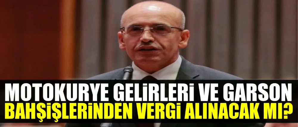 Motokurye gelirleri ve garson bahşişlerinden vergi alınacak mı?