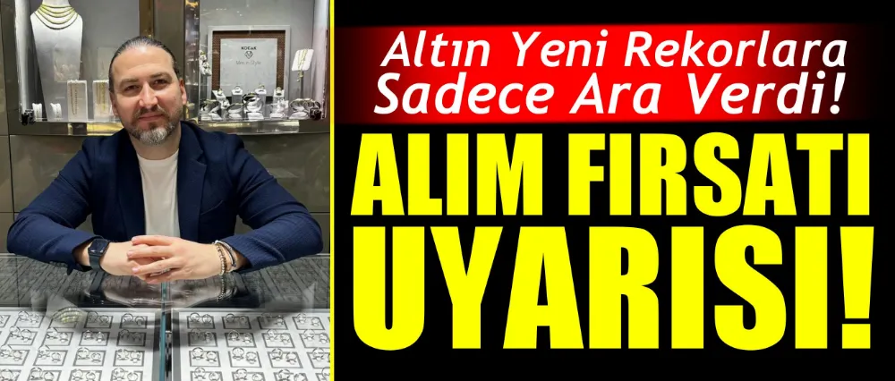 Şeref Ay; Altın yatırımcıları yatay seyri değerlendirsin!