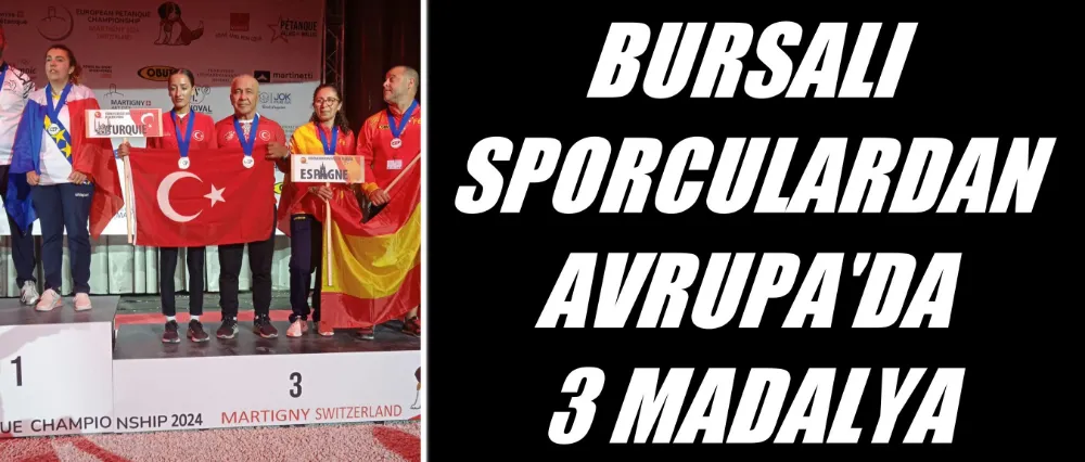 Bursalı sporculardan Avrupa