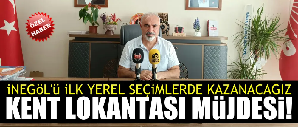 Zemci Şahin; İlk yerel seçimlerde İnegöl