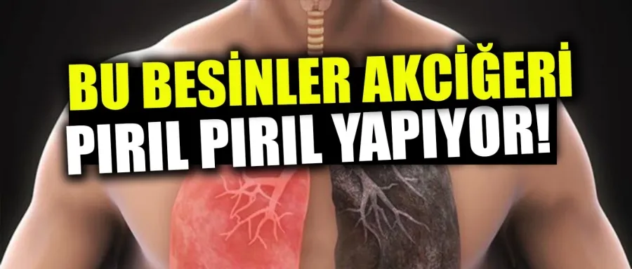 AKCİĞERLERİ TEMİZLEYEN 6 BESİN