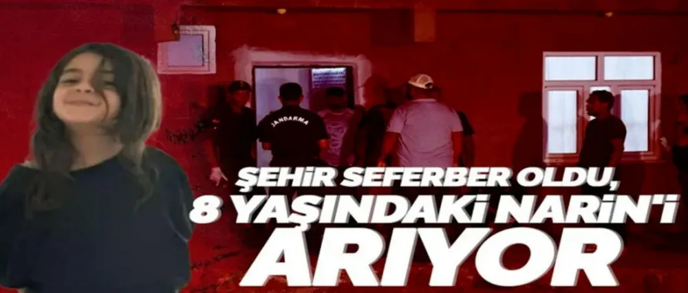 8 yaşındaki Narin