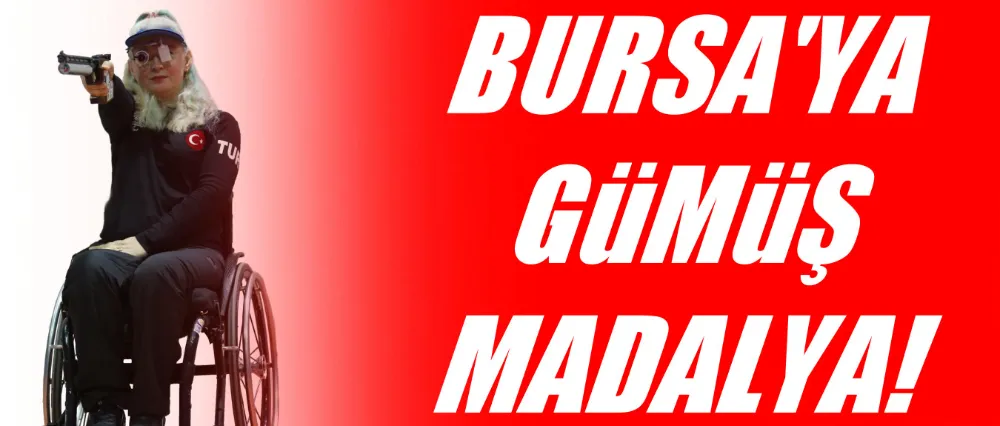 Bursa Büyükşehir Belediyesporlu Aysel Özgan’dan gümüş madalya