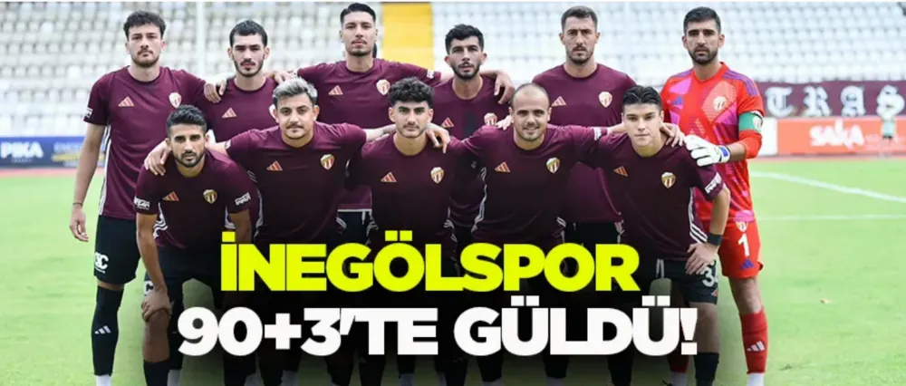 İnegölspor 90+3