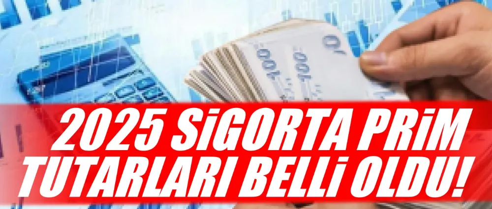   Yeni yılda sigorta prim tutarları belli oldu