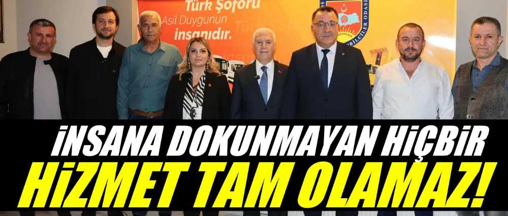 Başkan Bozbey; İnsana dokunmayan hiçbir hizmet tam olamaz!