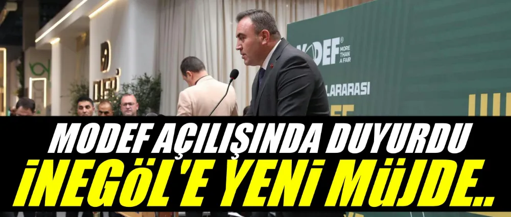 İnegöl’e Yeni Fuar Alanı Müjdesi! Çalışmalar Başladı..