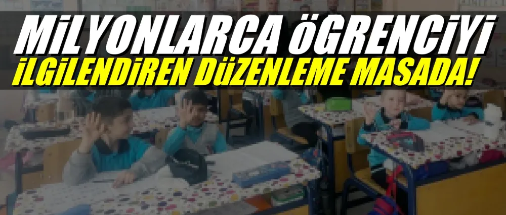 Öğrenci veliler merakla bekliyor! Eğitim sistemi masada..