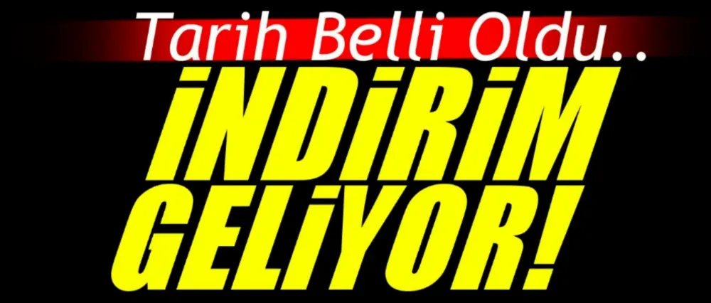 Benzine indirim geliyor!