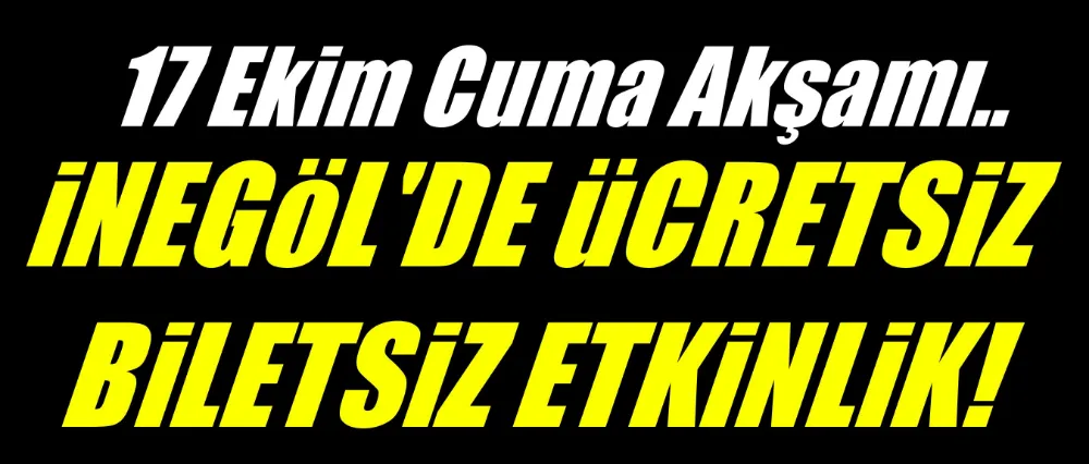 Bursa Bölge Devlet Senfoni Orkestrası İnegöl’de Sahne Alıyor