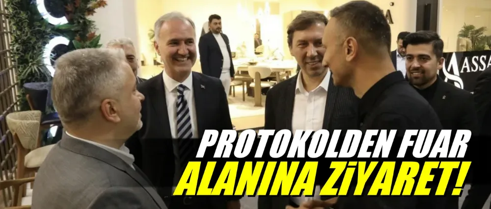 Protokolden Modef Expo’ya Ziyaret