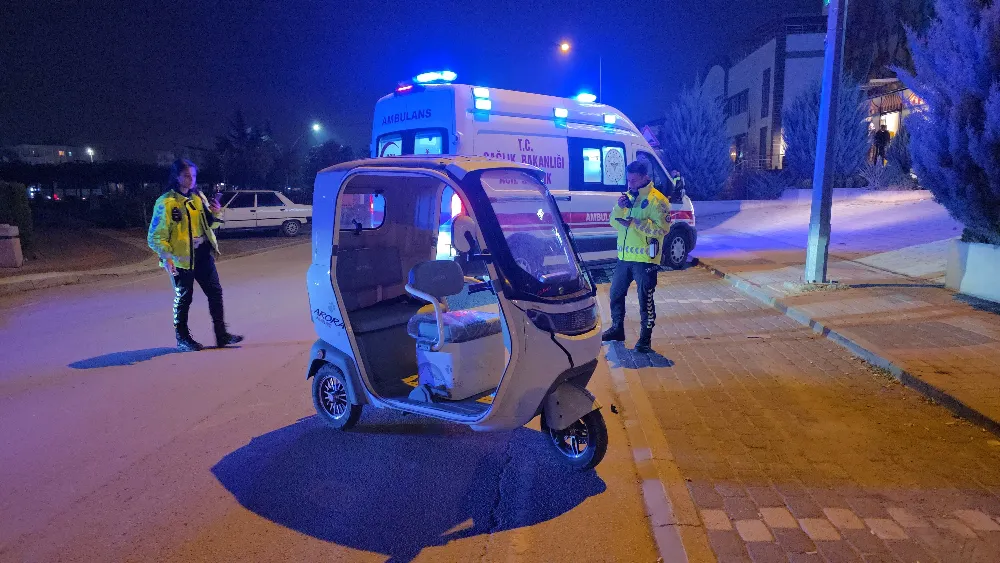 Yaşlı kadın ölümden döndü!