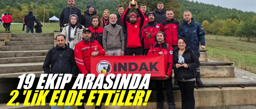 İNDAK, 19 Ekip Arasında 2’ncilik Elde Etti!