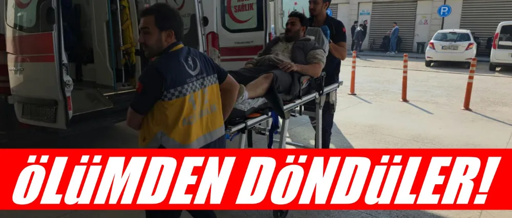 Otomobil ile motosiklet çarpıştı; 2 yaralı!