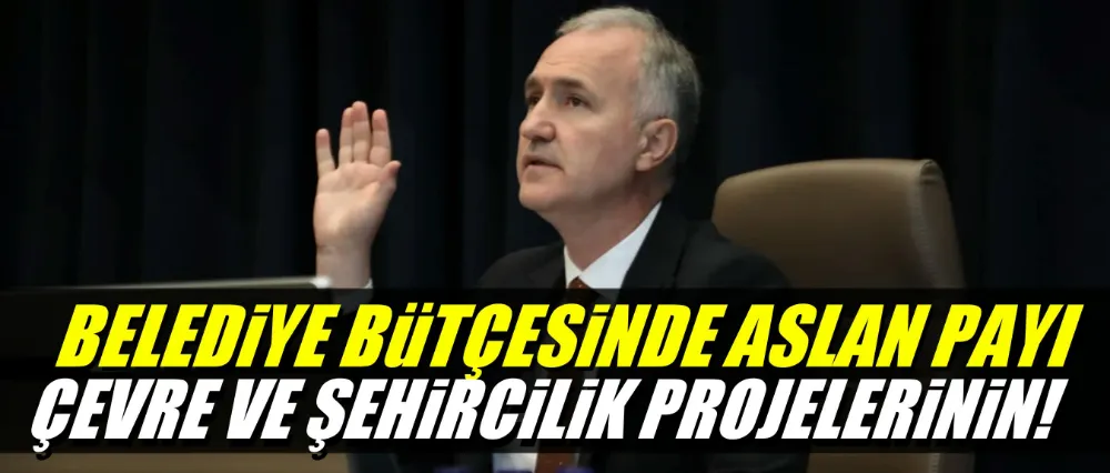 İnegöl Belediyesi Bütçesinde Aslan Payı; Çevre Ve Şehircilik Projelerinin