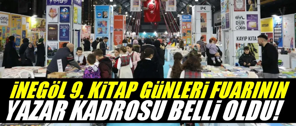 9. Kitap Günleri Fuarının Yazar Kadrosu Belli Oldu