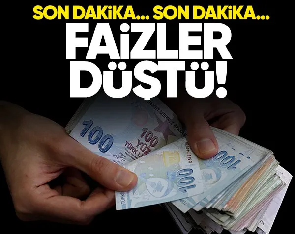 Merkez bankası faiz indirdi!