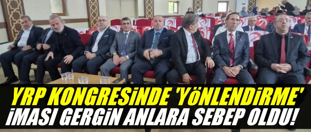 İki Adaylı Yarışta Yönlendirme İması iddiası gergin anlara sebep oldu!